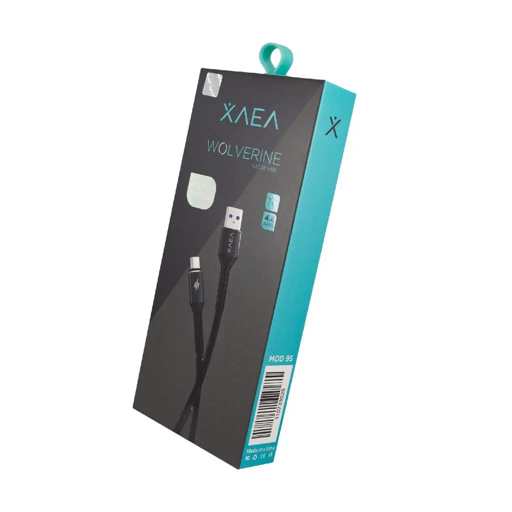 CABLE USB XAEA WOLVERINE TIPO C