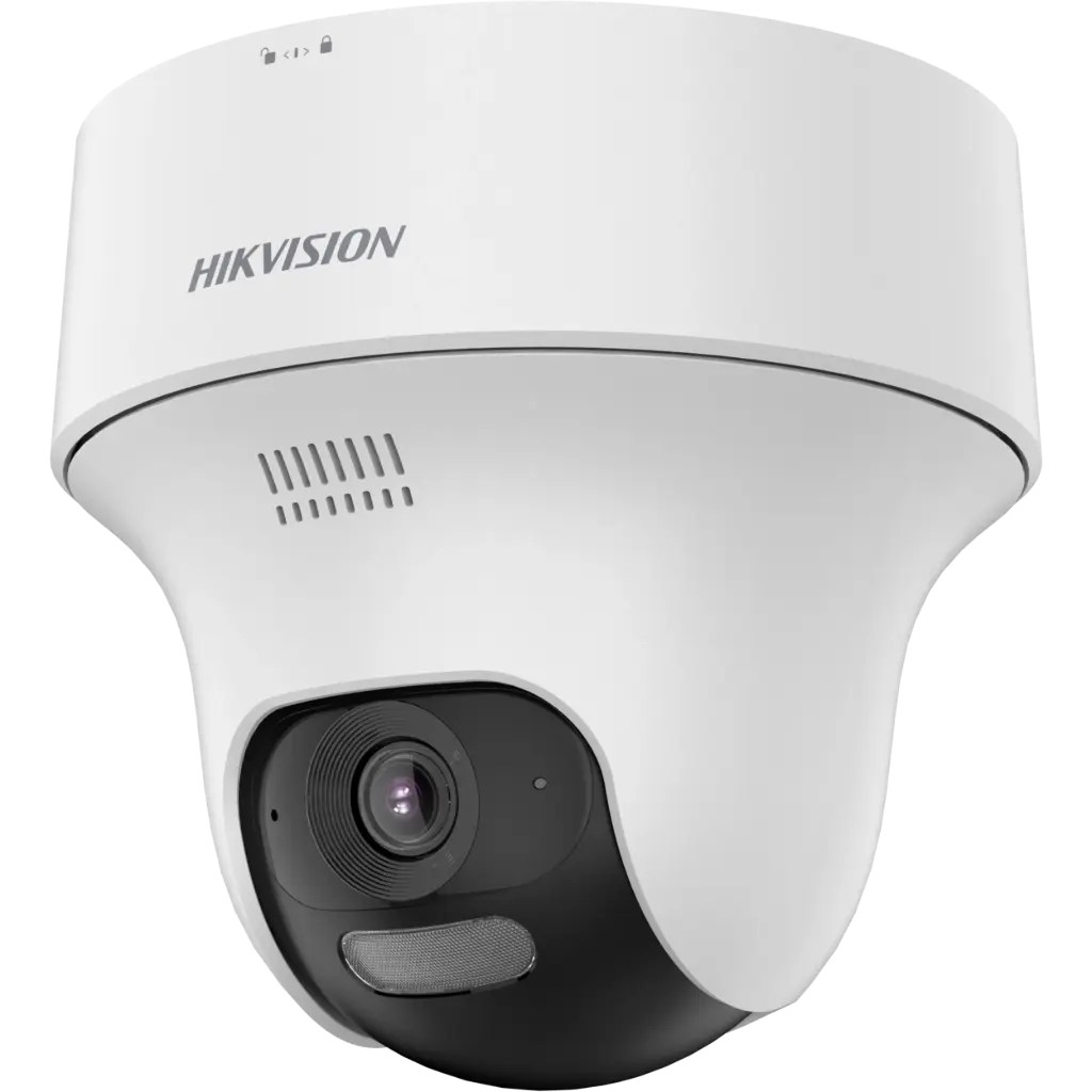 Camara IP wifi 6 Hikvision EasyLink 4MP Domo PT interior, microfono parlante (DS-2CV1F43G2-LIDW)