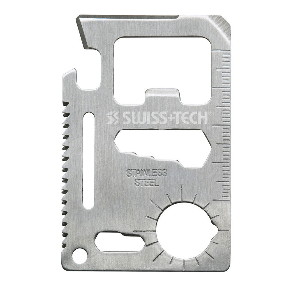 Swiss+Tech ST33309 SS Credit Card Survival Multitool