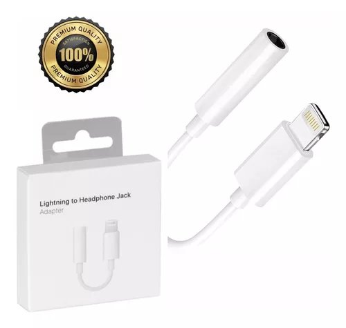 Adaptador Lightning a JACK 3.5