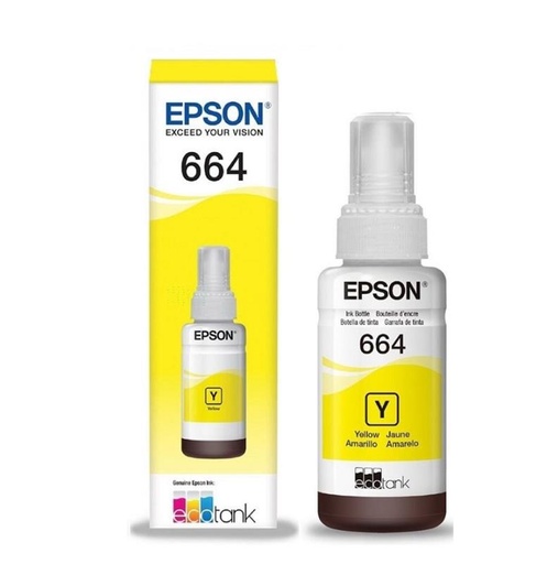 Tinta EPSON 664 Amarillo