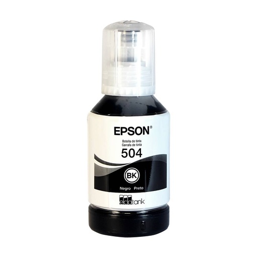Tinta EPSON 504 Black