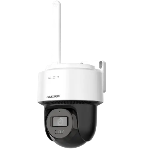 Camara IP wifi 6 Hikvision EasyLink 4MP Domo PT de Exterior, microfono parlante (DS-2DE2C400MWG/W)
