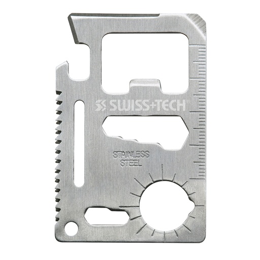 Swiss+Tech ST33309 SS Credit Card Survival Multitool