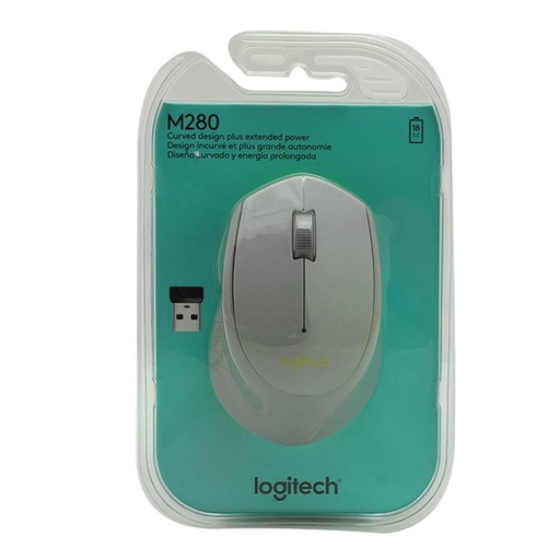Mouse Logitech M280 S/fio Rc Nano Cinza