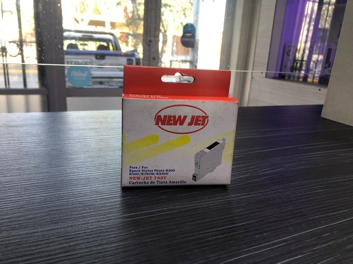 Cartucho T48Y EPSON R300/R300M/RX500 AMARILLO NEW JET