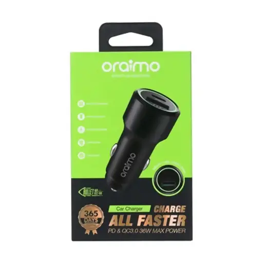 Cargador Para Auto Oraimo USB y Tipo C
