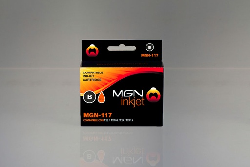 CARTUCHO 117 BLACK MGN