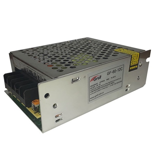 Fuente 12V 5A GF-60-12C