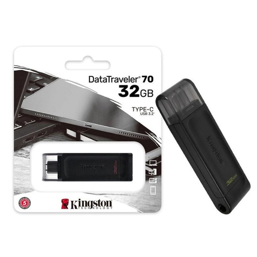 Pendrive Kingstone 32GB Tipo C - DataTraveler