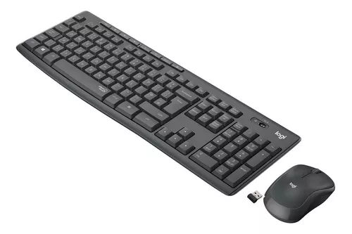 Teclado + Mouse Inalambrico Logitech MK295 Silent