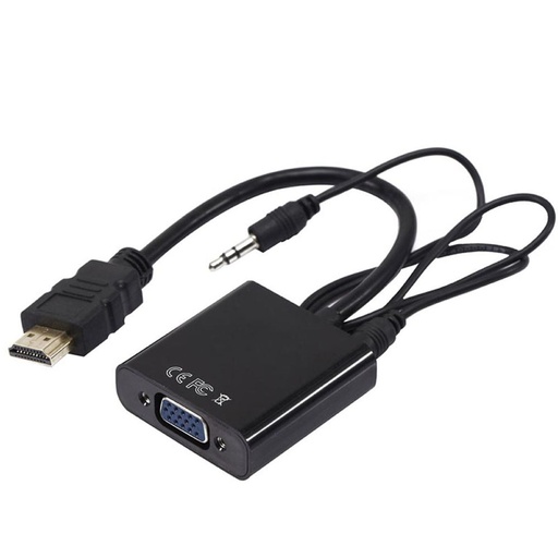 CONVERSOR HDMI A VGA + AUDIO SKYWAY