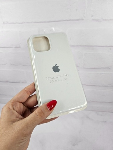 Funda Iphone 15 pro Blanca - Silicone Case