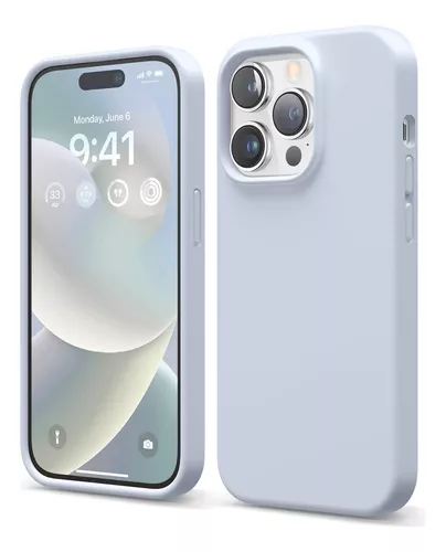Funda Iphone 14 Celeste - Silicone Case