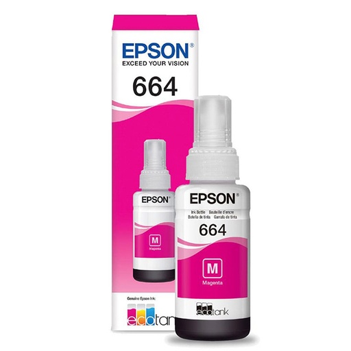 Tinta EPSON 664 MAGENTA 